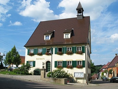 Rathaus der Gemeinde Rainau