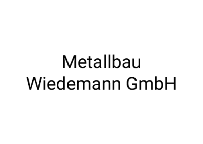 Metallbau Wiedemann GmbH